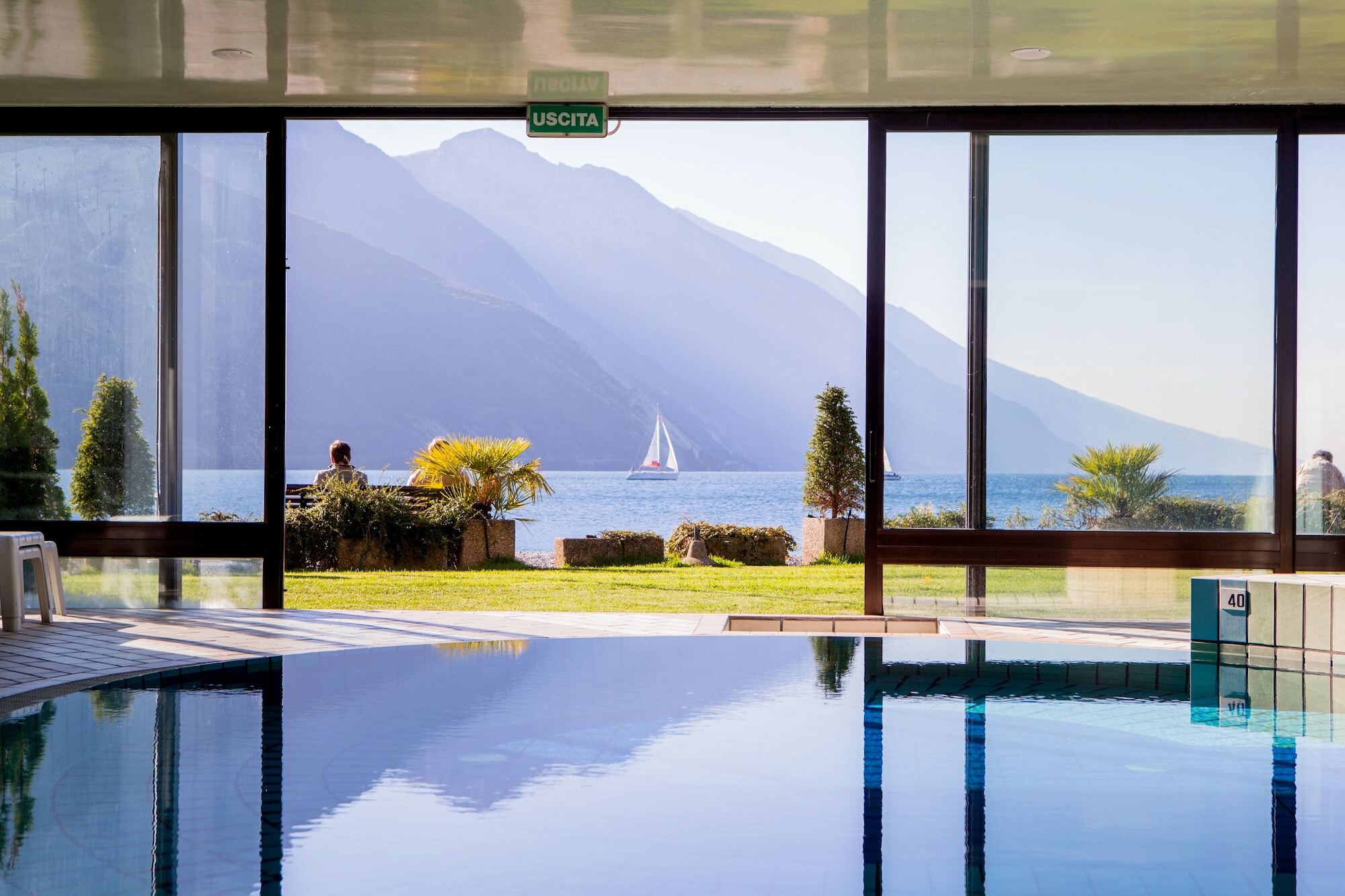 Hotel Lido Blu - Surf & Bike Torbole Sul Garda Exterior foto